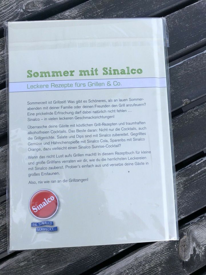 Buch: Sommer mit Sinalco - Leckere Rezepte fürs Grillen & Co in Panketal