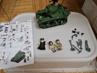 Klemmbausteine Panzer WW2 Modell M3AI Stuart Light Tank 601 Teile Hessen - Trebur Vorschau