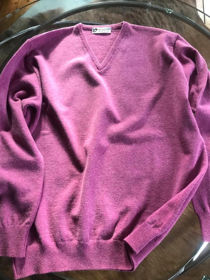 ☀️ MOLGOY ☀️ Pulli hochwertig•Beere•mit Lammwolle/Angora/Viskose in Mechernich