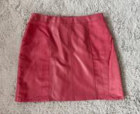 Roter Kunstleder-Rock von my Own – Größe 42 (XL) pink Bayern - Augsburg Vorschau