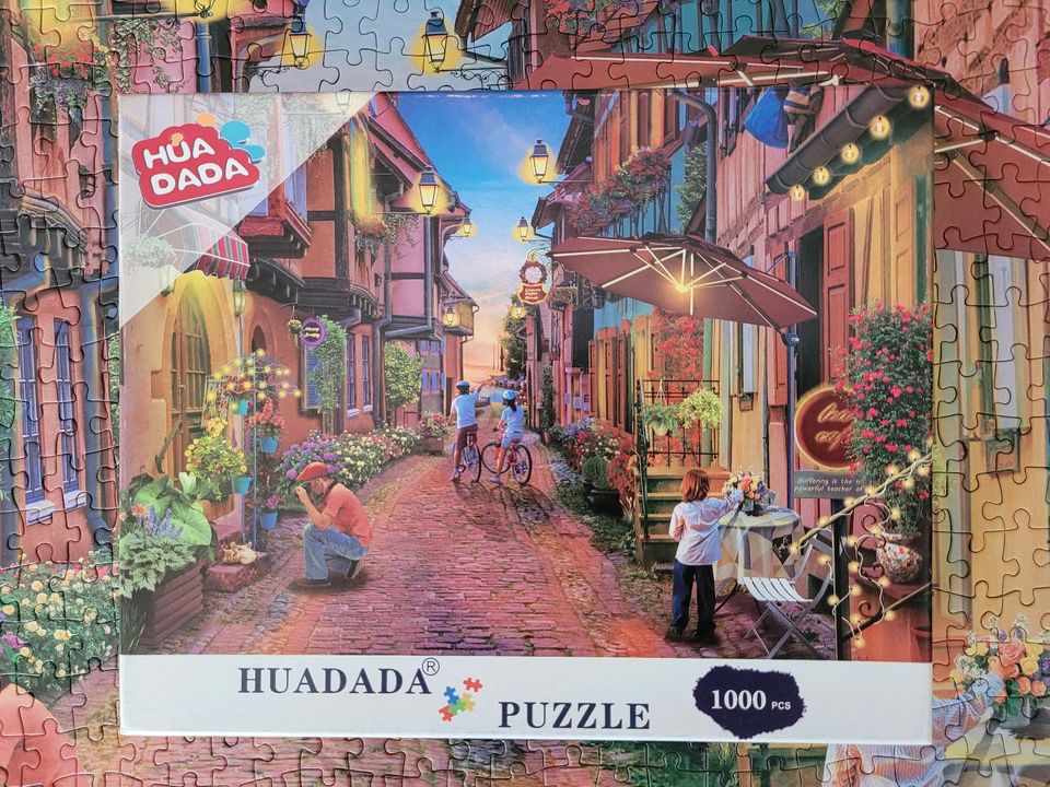 Huadada Puzzle 1000Teile Eguisheim Town in Beckum