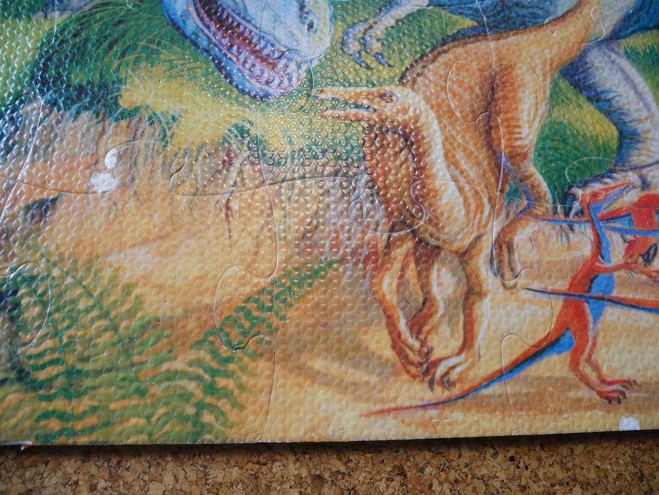 Dinosaurier Riesen XXL Boden- Puzzle 90x60 cm in Reinfeld