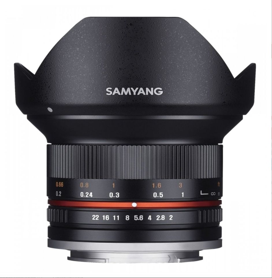 Samyang 12mm 1:2,0 Sony E-Mount schwarz - APS-C für Sony E mount in Duisburg