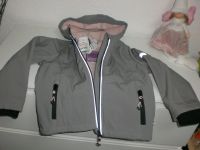 NEU♡Jacke Softshelljacke Mädchen grau/ rosa Gr.110 Sachsen-Anhalt - Staßfurt Vorschau