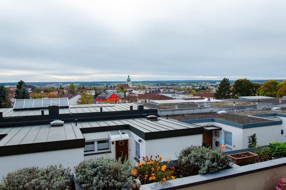 ++über den Dächern von Amberg++ Terrassenwohnung mit großem Balkon und phantastischer Aussicht in Amberg