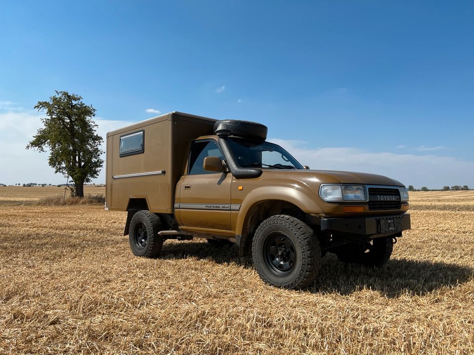 Toyota Landcruiser HDJ80 4.2 Turbo Kabine Aufstelldach Klima in Meißen