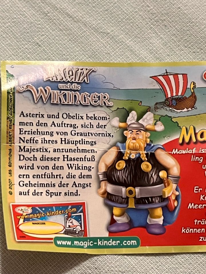 FERRERO ASTERIX UND DIE WIKINGER MAULAF MIT BPZ Ü EI 2007 in Rheinstetten