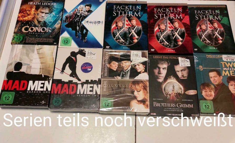 DvDs Konvolut Auflösung einer riesen Sammlung in Rehburg-Loccum