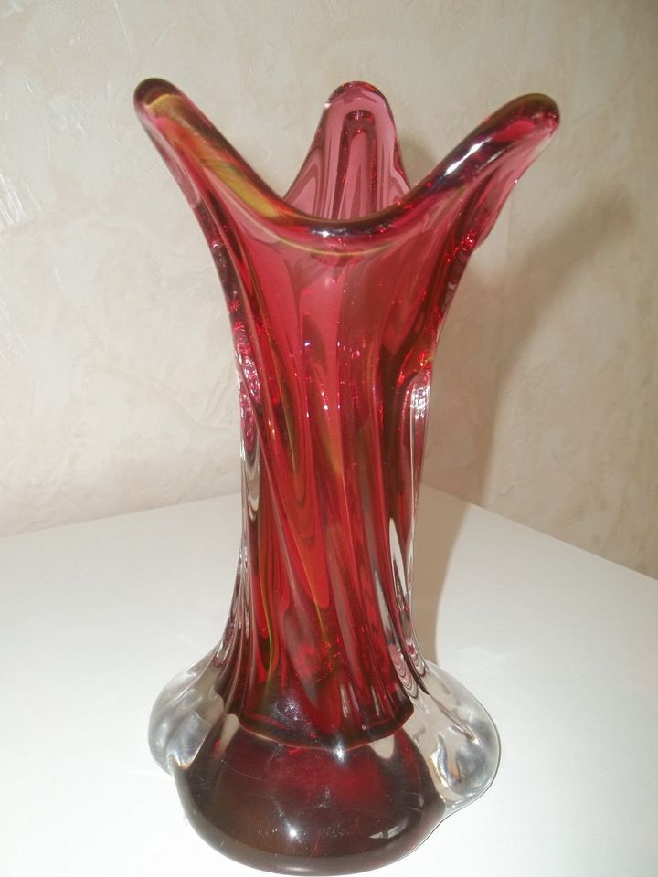 Murano Glas Vase Aschenbecher Kerzenhalter Frosch in Bielefeld