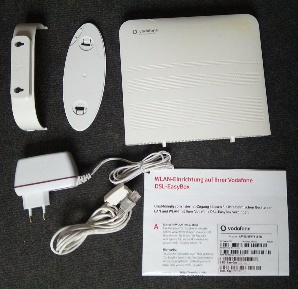 Vodafon EasyBox 802  DSL Router in Milower Land