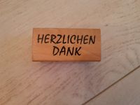 NEU - Stempel - Herzlichen Dank - Holz - efco - NEU Niedersachsen - Drestedt Vorschau