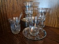 Tee-Set türkische Teegläser mit Untersetzer u Löffel Nordrhein-Westfalen - Brilon Vorschau
