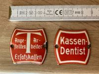 Alt: 2 x email-Schilder "Kassen-Dentist" "Ersatzkassen" Baden-Württemberg - Schopfheim Vorschau