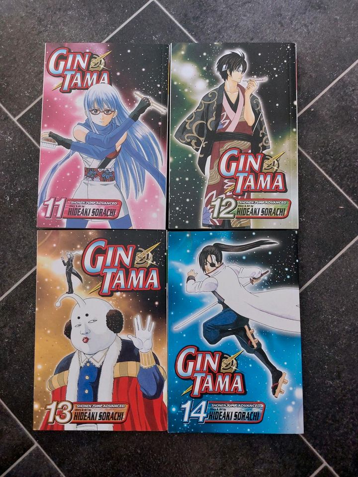 Gin Tama Manga 11, 12,13 & 14 (englisch) in Wiesbaden