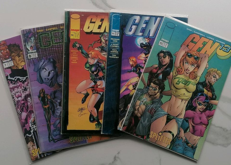 Gen 13 Gen13 Comics 7 8 10 11 12 - image - deutsche Ausgabe in Stuttgart