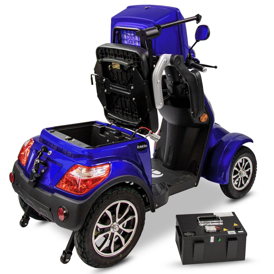 Seniorenmobil Rolektro E-Quad 25 V.3 Lithium, 25 km/h in Herzberg/Elster