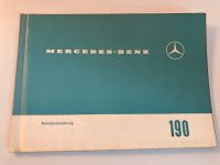 Betriebsanleitung Mercedes Benz 190c W110 Hannover - Ricklingen Vorschau