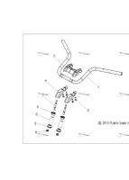 Steering, Handlebar Mounting 2012 Victory Cross Roads 5136489-411 Kreis Pinneberg - Appen Vorschau