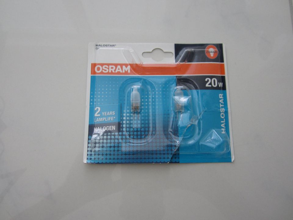 Lampen G4, GU5,3, GU10 20, 28, 35, 50 W, Osram, Philips, Halogen in Sinsheim