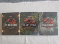 Jurassic Park 1-3, Blu-Ray, Steelbooks, geprägt! Berlin - Lichtenberg Vorschau