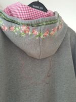 Sweatshirt Damen mit Kaputze grau S Weste mit Glitzer Bayern - Illertissen Vorschau