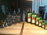 J.Daniels,J.Beam,Jägermeister,u.a.leere Flaschen Nordrhein-Westfalen - Herford Vorschau