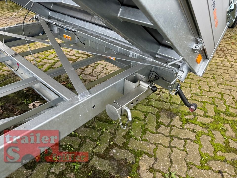 Tageszulassung Saris K3 406 204 3500 2 B E - 3500 kg Blattferdern - 3 Seitenkipper - mit Elektropumpe + Not + Staukiste + Stützen in Achim