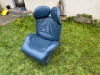 Wink Sessel aus Leder Toshiyuki Kita Cassina Düsseldorf - Bilk Vorschau