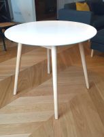 Holztisch rund, weiß 90cm München - Pasing-Obermenzing Vorschau