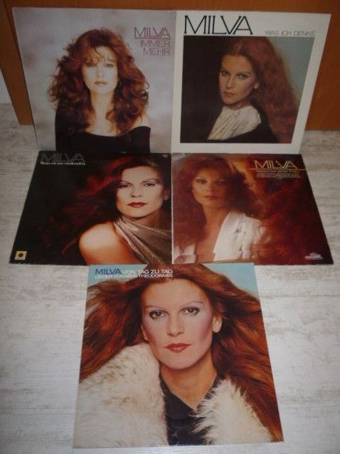 Milva LP schallplatten sammlung Schlager Pop Vinyl Schallplatte in Oberhausen