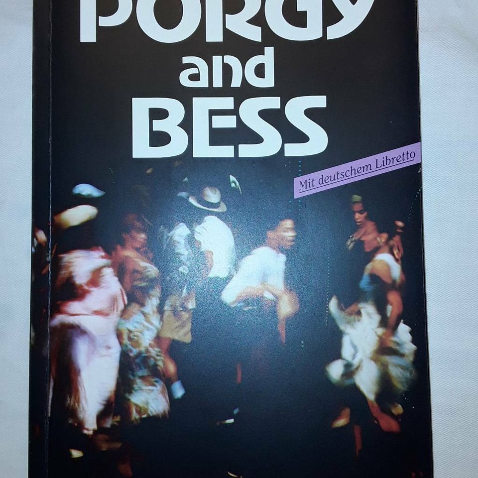 Programmheft Porgy and Bess in Berlin