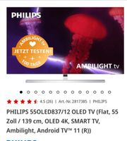 SMART TV Philips Defekt Niedersachsen - Rosdorf Vorschau