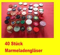 40 x Marmeladengläser Gläser Einmach-/Vorratsgläser Schraubdeckel Niedersachsen - Wilhelmshaven Vorschau