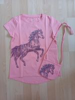 wieNEU: T-Shirt/Halbarmshirt mit Tasche, Pferd, Yigga, Gr 134/140 Rheinland-Pfalz - Wissen Vorschau