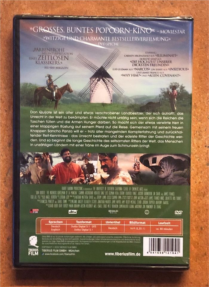 Don Quijote von der Mancha - Romanverfilmung auf DVD - NEU & OVP! in Halle
