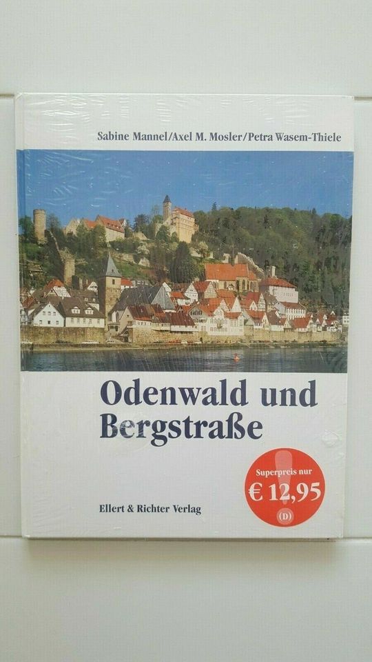Buch noch in Folie Odenwald und Bergstraße. Eine Bildreise in Darmstadt