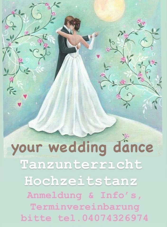 Hochzeit Tanz Personal Tanzunterricht Hochzeitstanz Wedding in Winsen (Luhe)