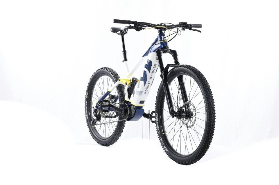 Husqvarna Mountain Cross 5 - 2021 - 44 cm (M) | nur 1076 km | Shimano Steps EP8 (85 Nm) 630 Wh | UVP 4.999 € | 1 Jahr Garantie | E Bike Fully E-Mountainbike in Ottobrunn