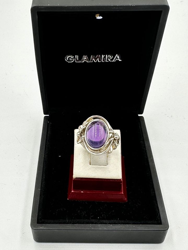 Vintage Ring mit Amethyst Stein Silber 925 in Berlin