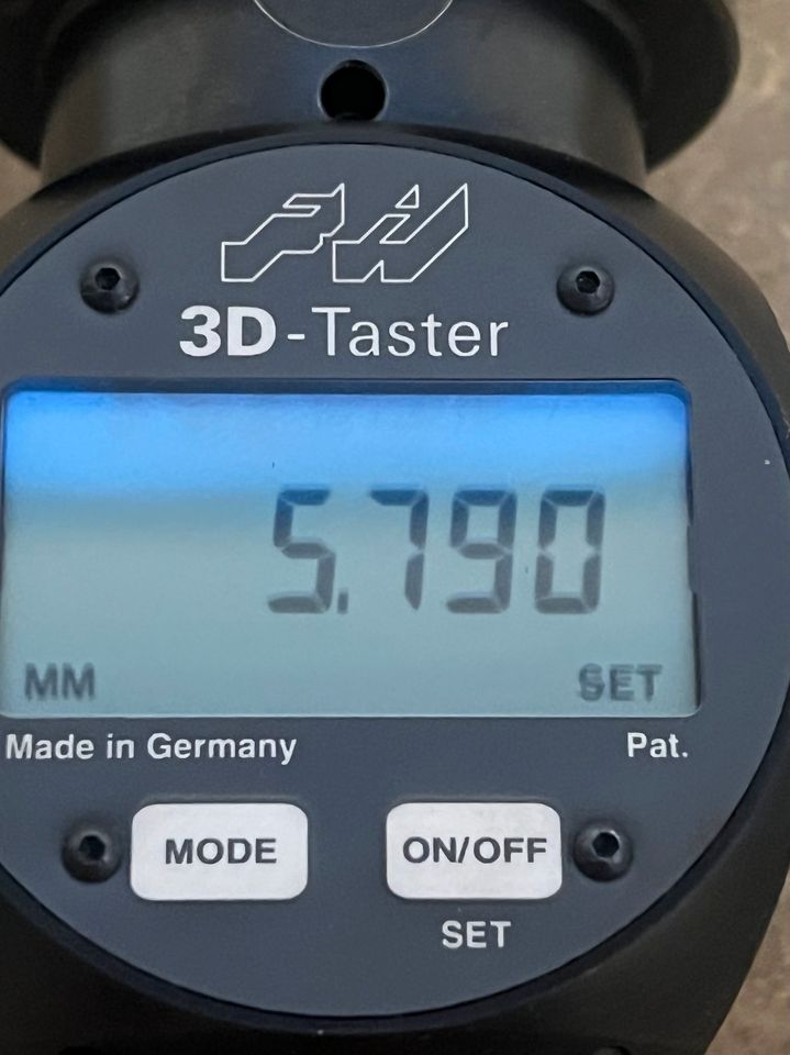 FH Digital 3D-Taster mit langen Tasteinsatz + SK40 Aufnahme in Bad Sulza