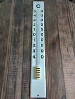 Seltenes rares original DDR  Außen Thermometer Blechschild Stahl Leipzig - Liebertwolkwitz Vorschau