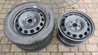 4 Stahlfelgen VW Golf 6Jx16H2 + 2 Winterreifen Pirelli 205/55R16 Nordrhein-Westfalen - Niederkrüchten Vorschau