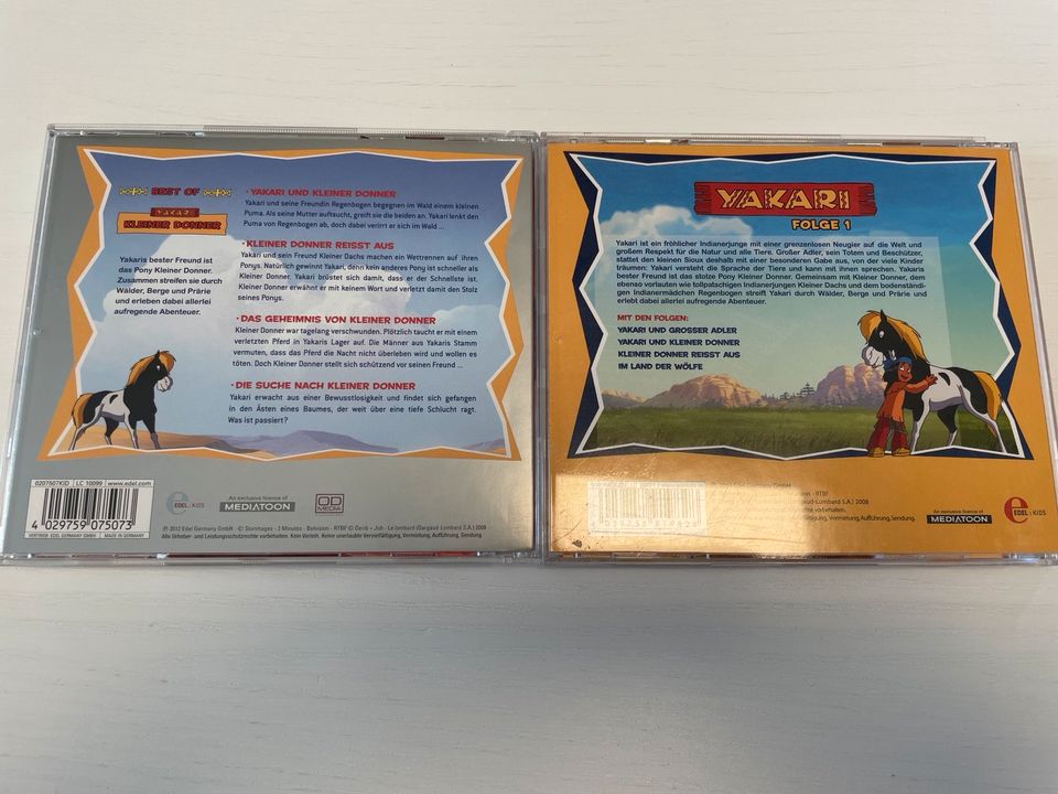 2 Yakari CDs, Pferde Hörspiel, Kinder in Willich