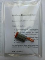 Buell X1 S3 XB Blinkcode Adapter Stecker Fehlerspeicher auslesen Thüringen - Unterweißbach Vorschau