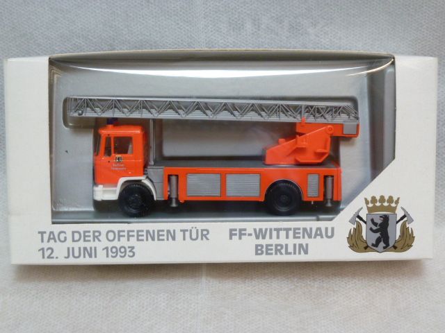 Berliner Feuerwehr Sondermodell Drehleiter FF Wittenau 1993 in Berlin -  Tempelhof | Modellbau gebraucht kaufen | eBay Kleinanzeigen ist jetzt  Kleinanzeigen