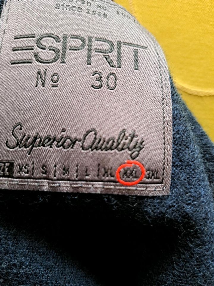 ESPRIT Pullover Gr. XXL dunkelblau in Wincheringen