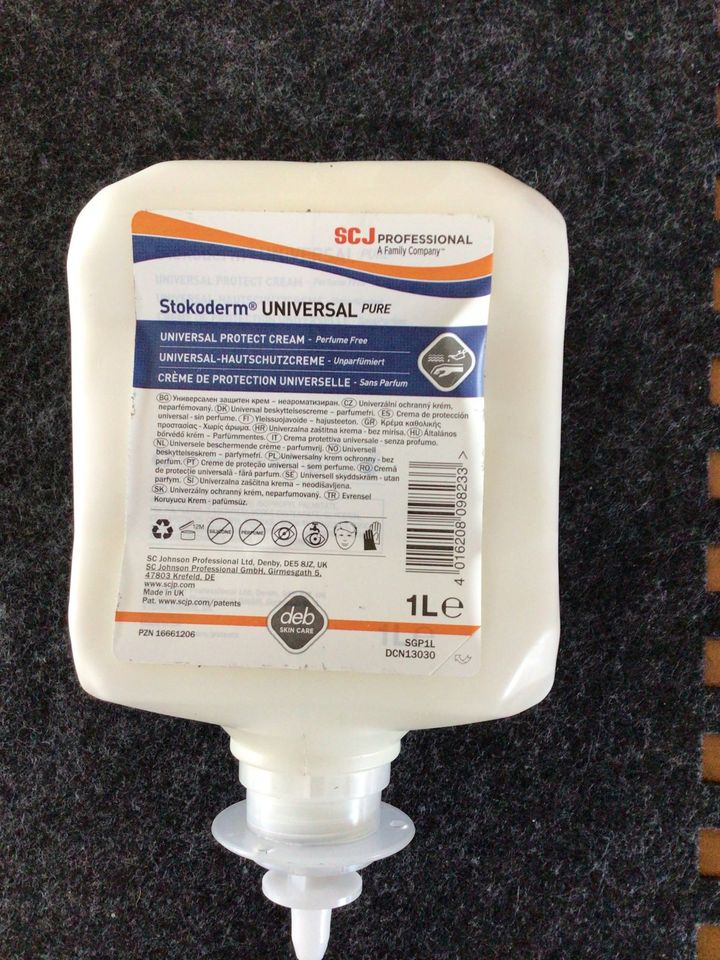 Stokoderm Universal Pure Hautschutzcreme, 1 Liter, NEU in Rheda-Wiedenbrück