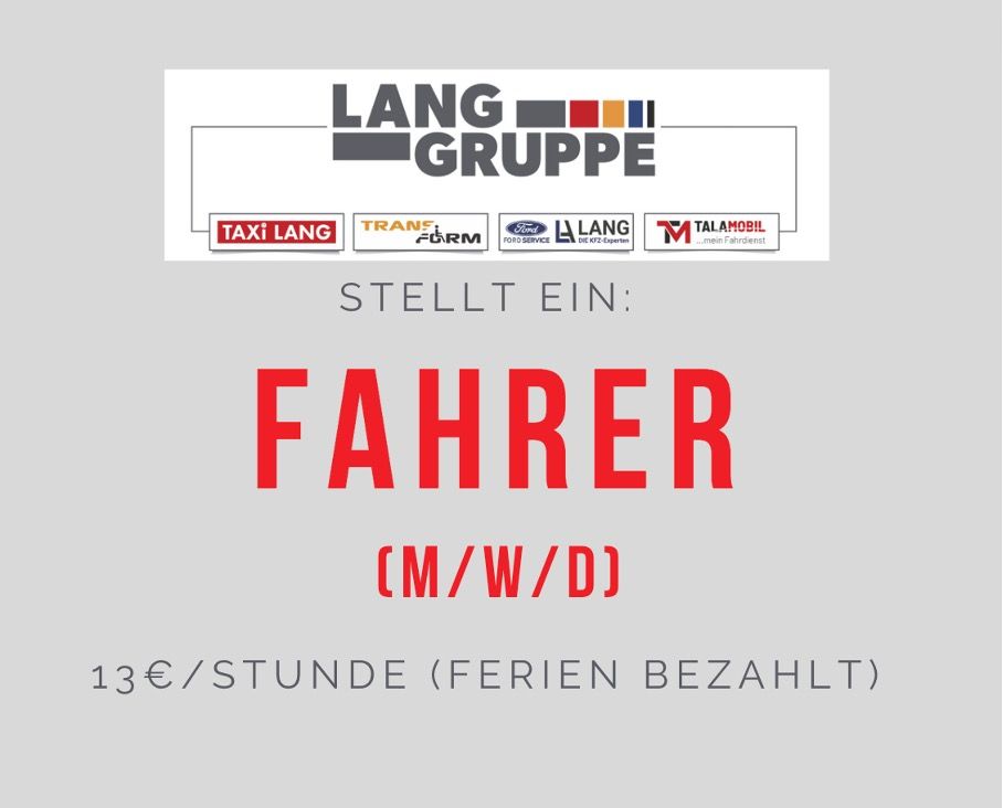 Fahrer/Begleitpersonen (m/w/d) Schülerverkehr - 13€/Stunde KERPEN in Kerpen