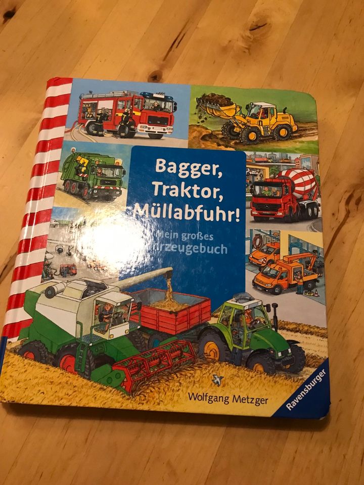 Bilderbuch Bagger, Traktor, Müllabfuhr in Bonn