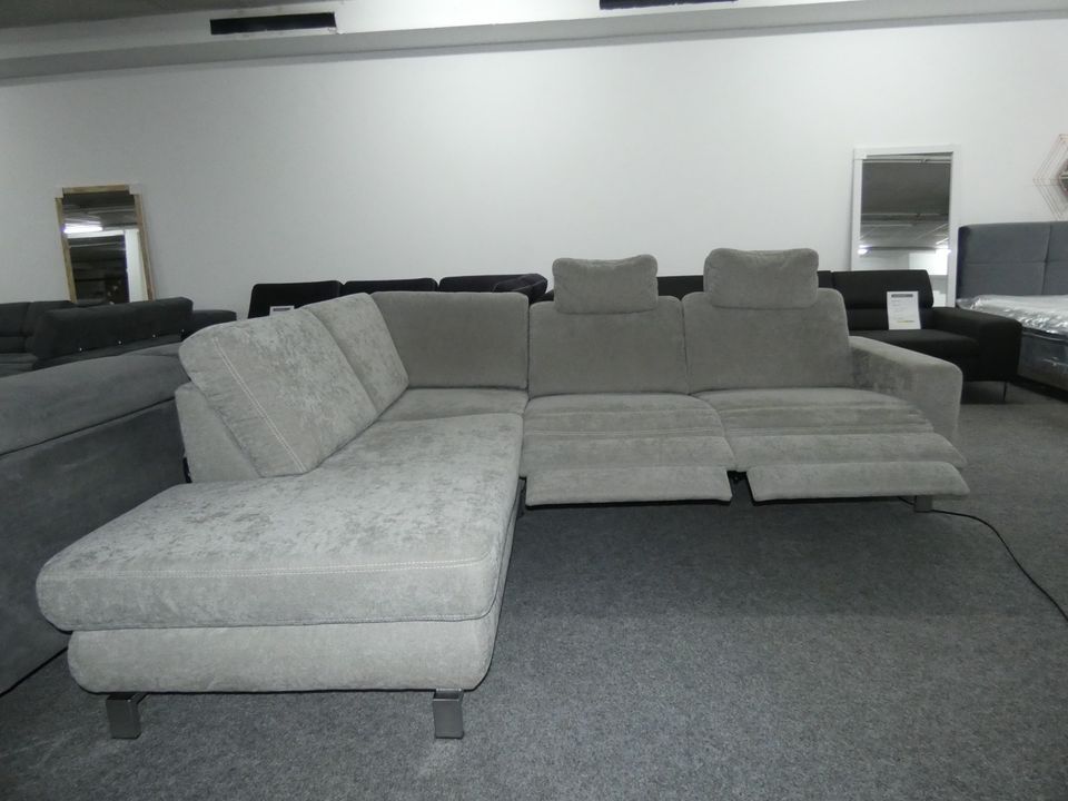 Sofa LForm Couch Garnitur 2elektr Relaxsitze anstatt 3690€ in Hagen am Teutoburger Wald